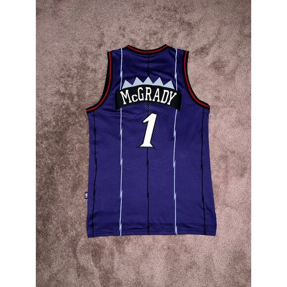 Vintage Toronto Raptors Tracy McGrady #1 Nike Jersey - Medium - Picture 6 of 8